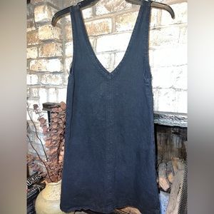Black Australian denim dress